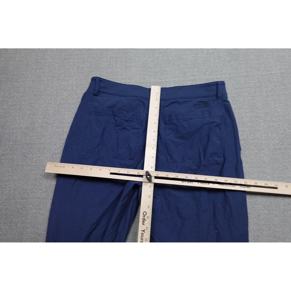 The North Face Pants Mens 34x30 Blue Woven Hiking UPF 40 Zip Pocket Climbing